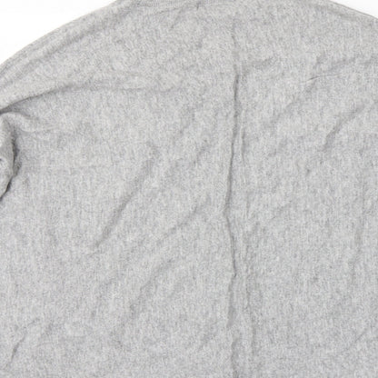 Brand and care label for Atmosphere women’s grey tunic jumper, size XL