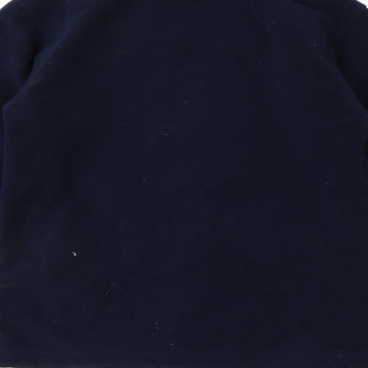 Marks & Spencer Womens Blue   Full Zip Jumper Size 10