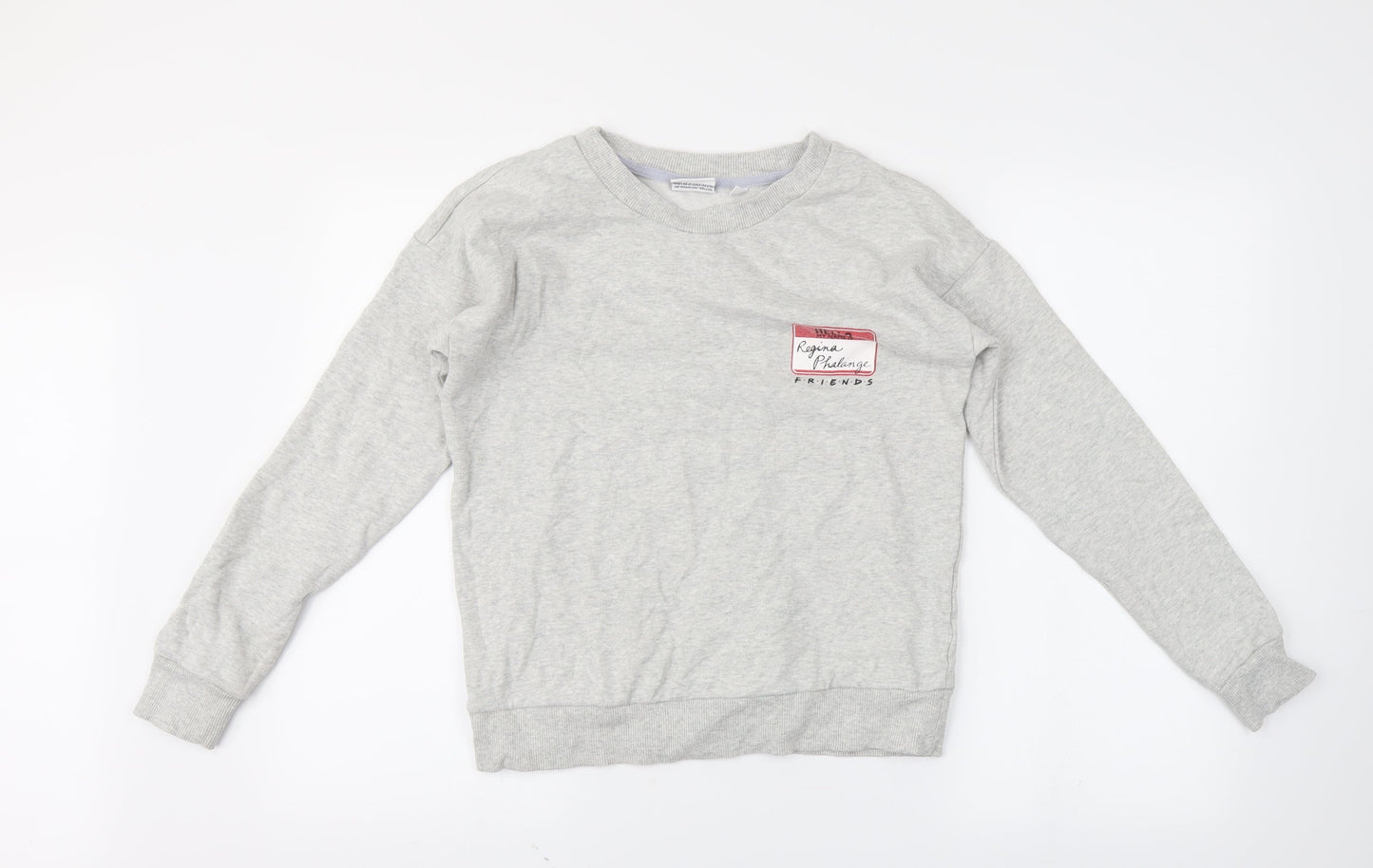 Womens UK Size S NEXT Grey Pullover Sweatshirt