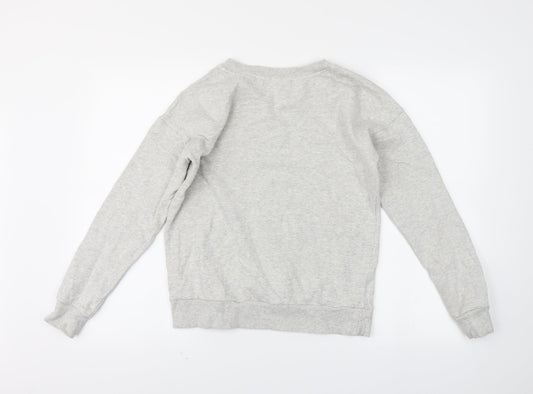 Womens UK Size S NEXT Grey Pullover Sweatshirt