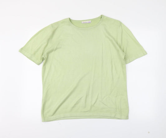 JDV Womens Green   Pullover Jumper Size 14