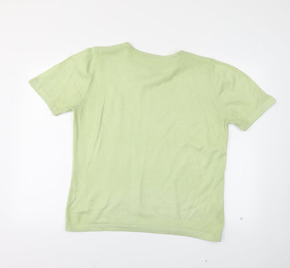 JDV Womens Green   Pullover Jumper Size 14