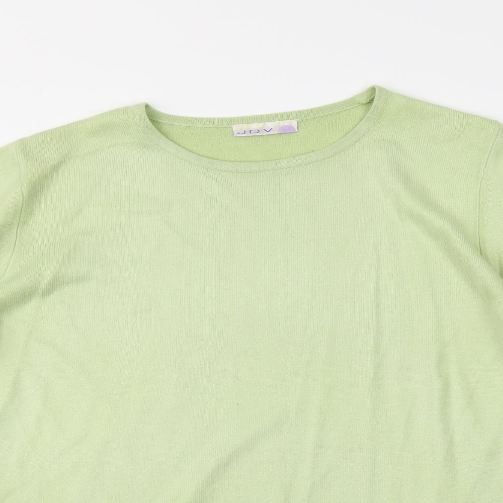 JDV Womens Green   Pullover Jumper Size 14