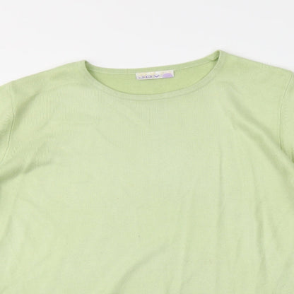 JDV Womens Green   Pullover Jumper Size 14