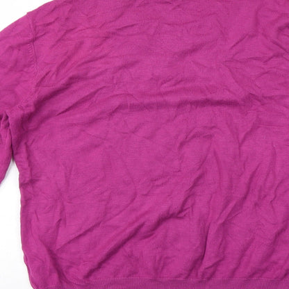 BM Womens Pink   Pullover Jumper Size M