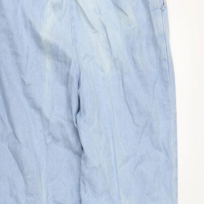 Preworn Womens Blue   Mom Jeans Size 30 L25 in