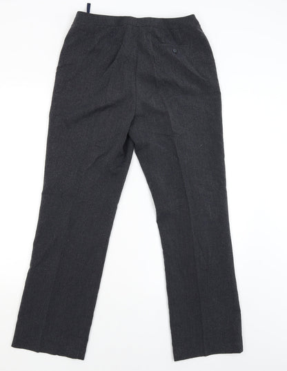 Womens UK Size 12 DEBINHAMS Regular Fit  Grey Trousers