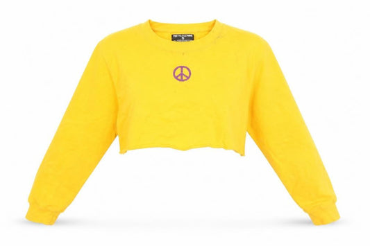 PRETTYLITTLETHING Womens Yellow   Wrap Jumper Size S