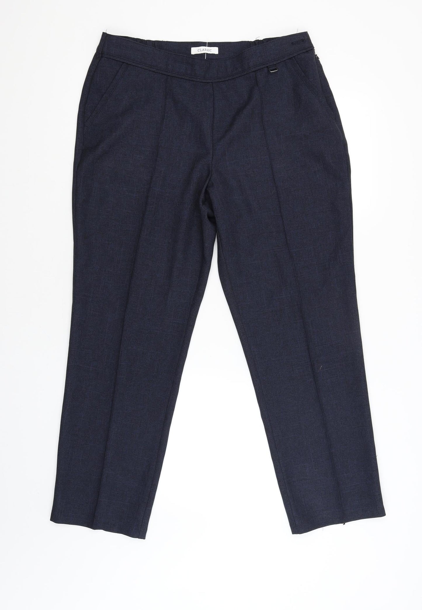 Classic Womens Blue   Trousers  Size 14 L27 in