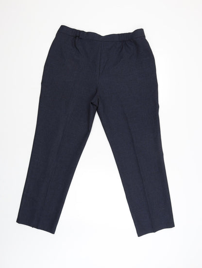 Classic Womens Blue   Trousers  Size 14 L27 in