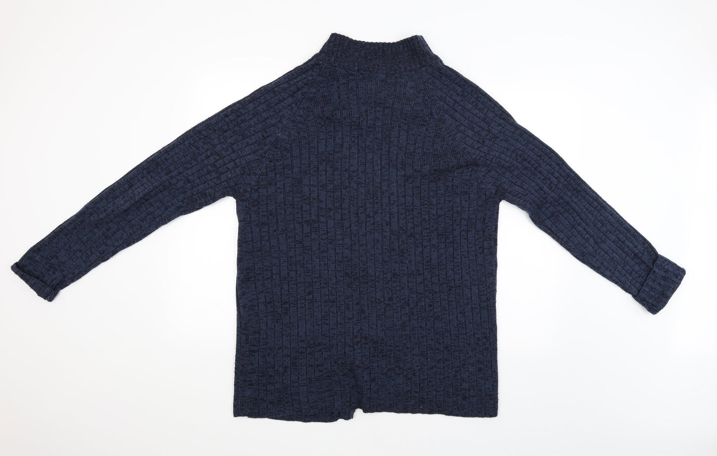 Classic Menswear Mens Blue   Full Zip Jumper Size L