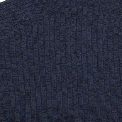 Classic Menswear Mens Blue   Full Zip Jumper Size L