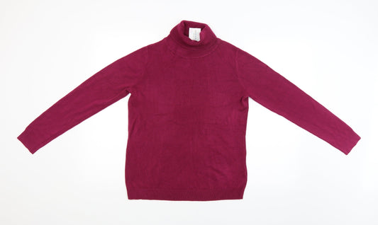 Bonmarché Womens Purple   Pullover Jumper Size 12