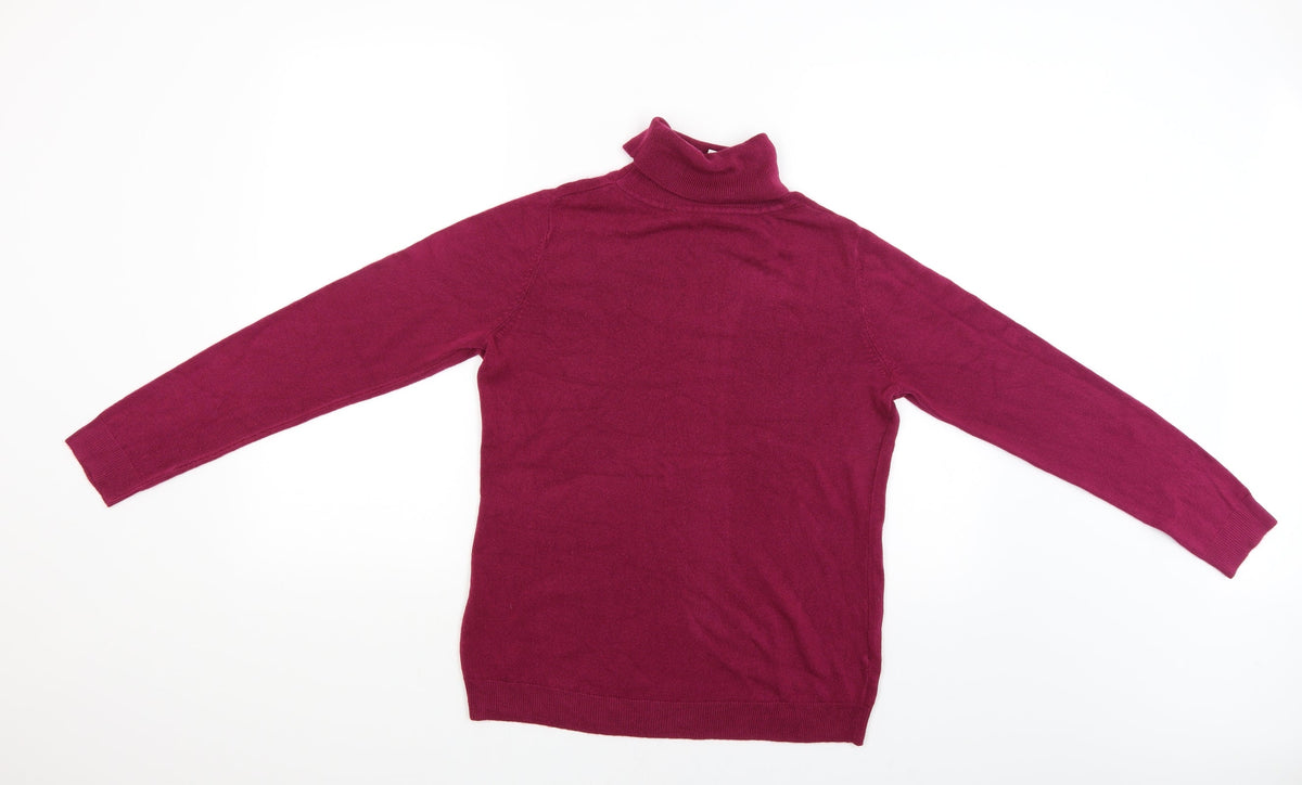 Bonmarché Womens Purple Pullover Jumper Size 12