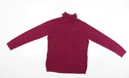Bonmarché Womens Purple Pullover Jumper Size 12