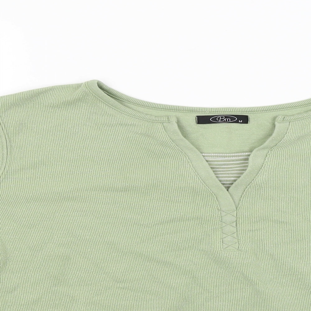 BM Womens Green   Pullover Jumper Size M