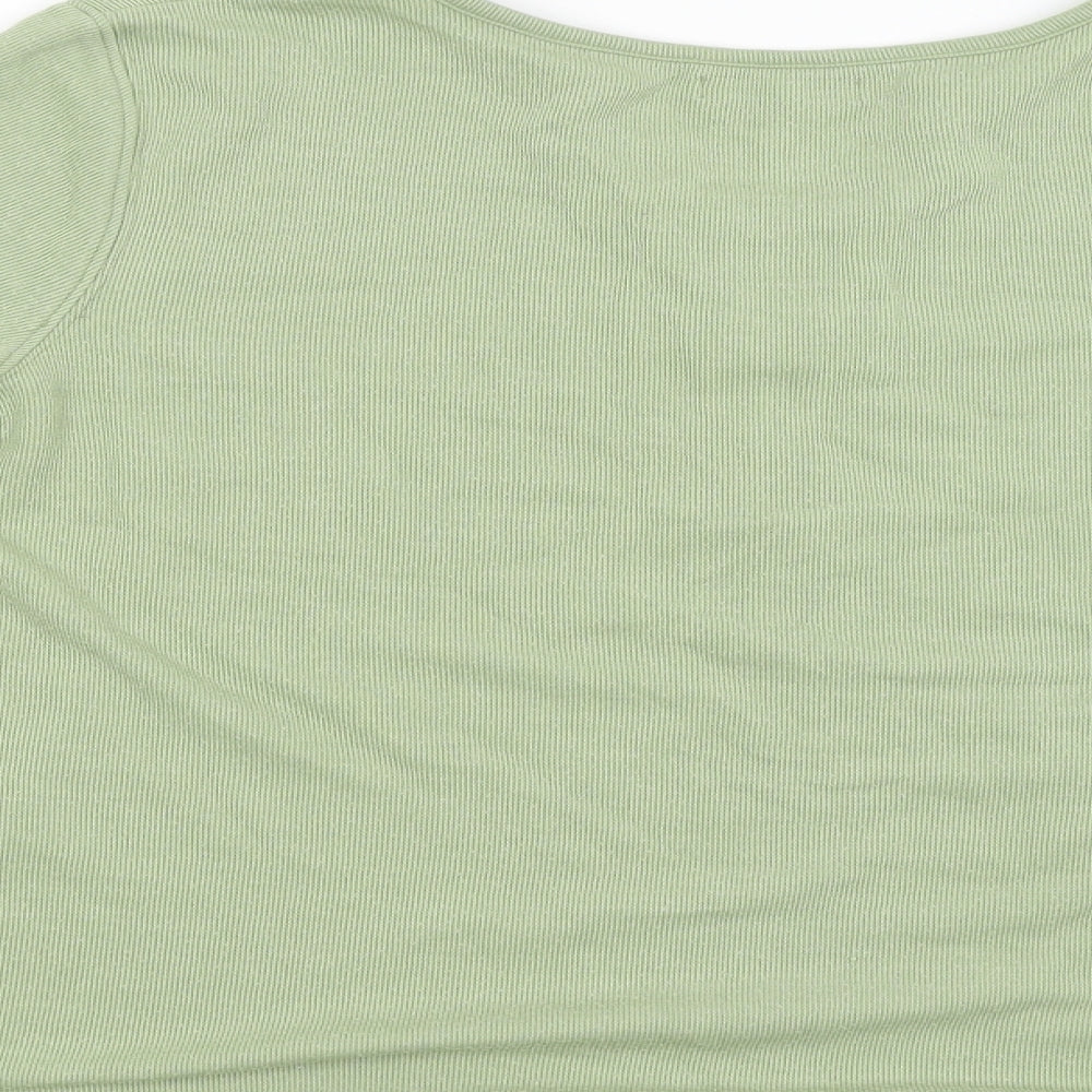 BM Womens Green   Pullover Jumper Size M