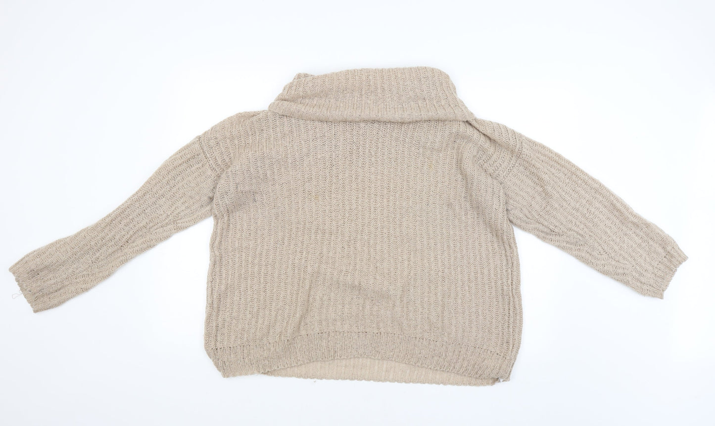 New Look Womens Beige   Pullover Jumper Size 12