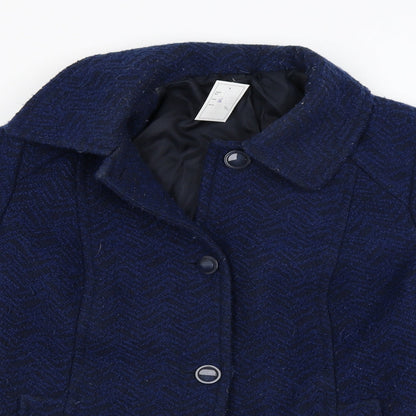 lsle Womens Blue   Jacket Coat Size 16