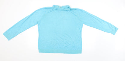 Petite Womens Blue   Pullover Jumper Size 20