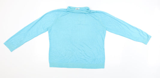 Petite Womens Blue   Pullover Jumper Size 20