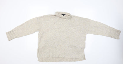 Next Womens Beige   Pullover Jumper Size L