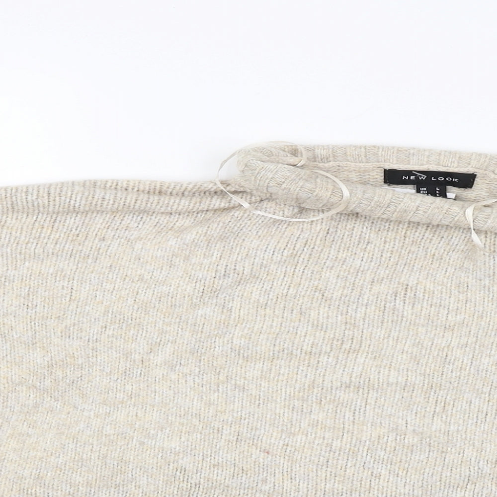Next Womens Beige   Pullover Jumper Size L