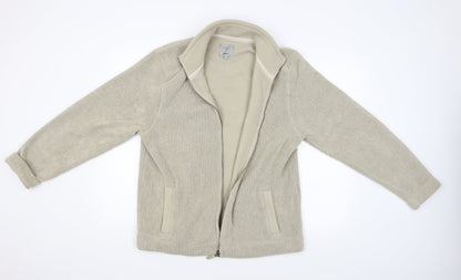 Womens UK Size L M&S Beige Jacket