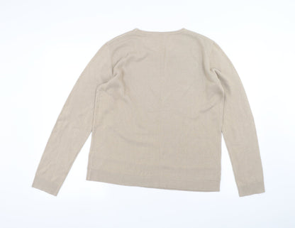 Classic Womens Brown   Pullover Jumper Size 14