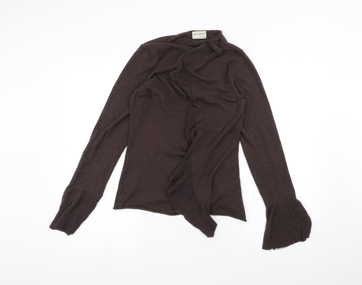 Atmosphere Womens Brown   Cardigan Jumper Size 12