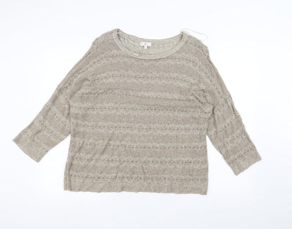 Country Club Womens Brown   Pullover Jumper Size XL