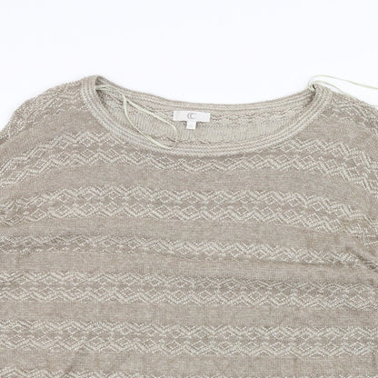 Country Club Womens Brown   Pullover Jumper Size XL