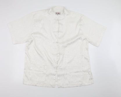 Womens UK Size XL Preworn White Jacket