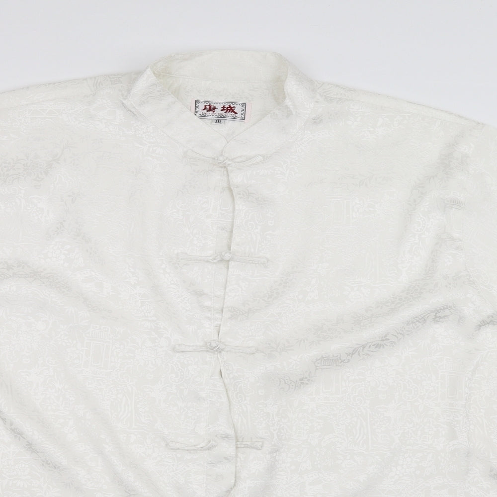 Womens UK Size XL Preworn White Jacket
