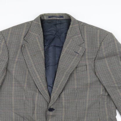 Mens UK Size 38 West Brook Regular Brown Suit Jacket
