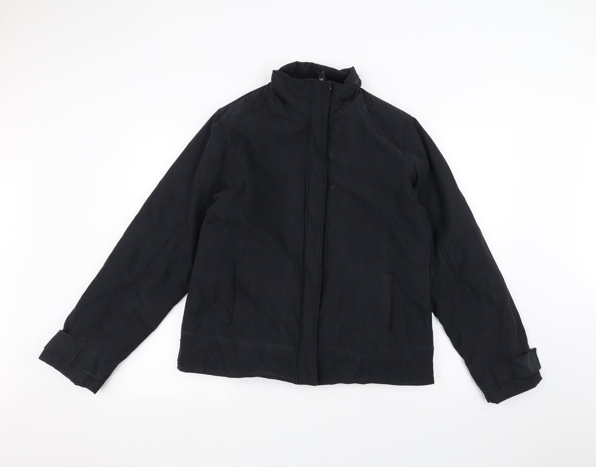 Womens UK Size 14 Etam Black Pea Coat