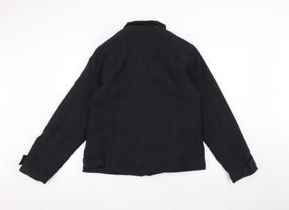 Womens UK Size 14 Etam Black Pea Coat