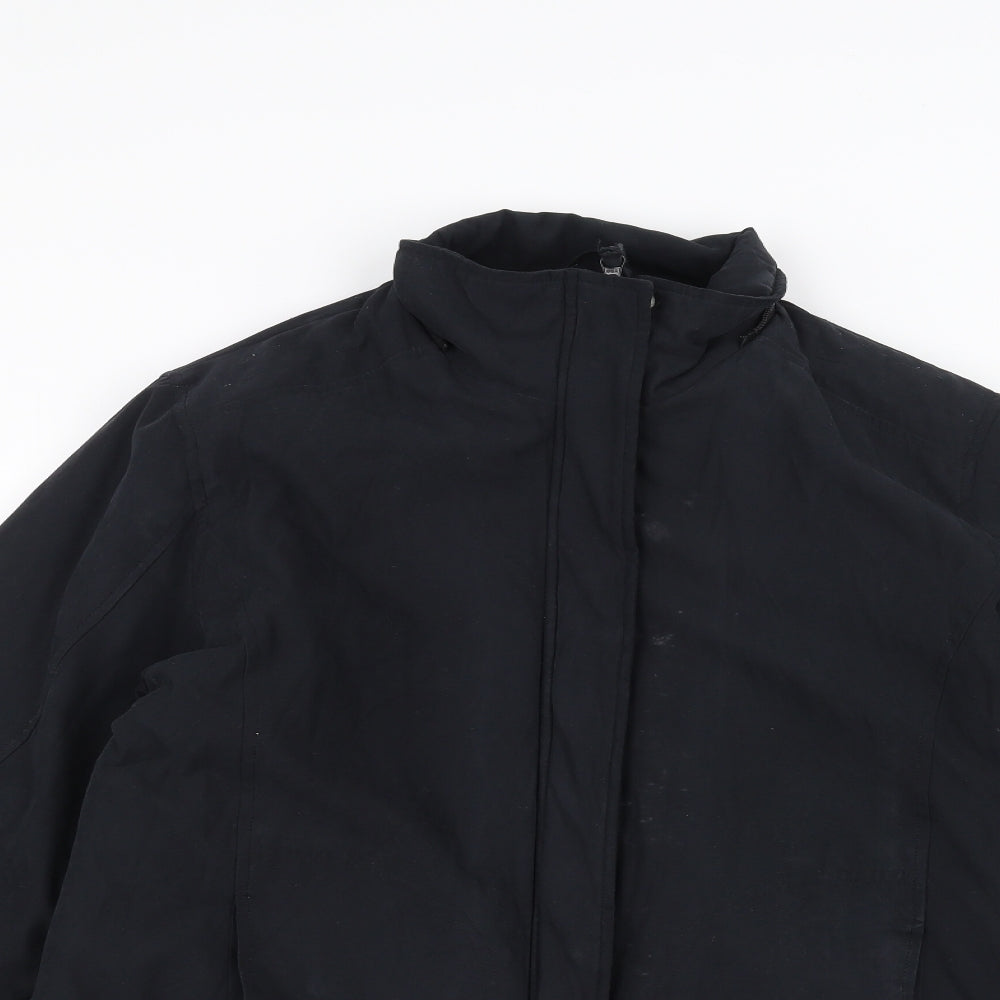 Womens UK Size 14 Etam Black Pea Coat