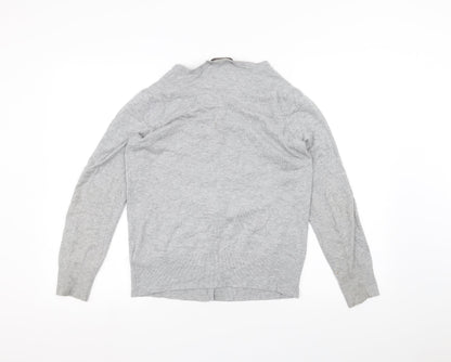 Marks and Spencer Womens Grey   Cardigan Jumper Size 10
