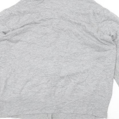 Marks and Spencer Womens Grey   Cardigan Jumper Size 10