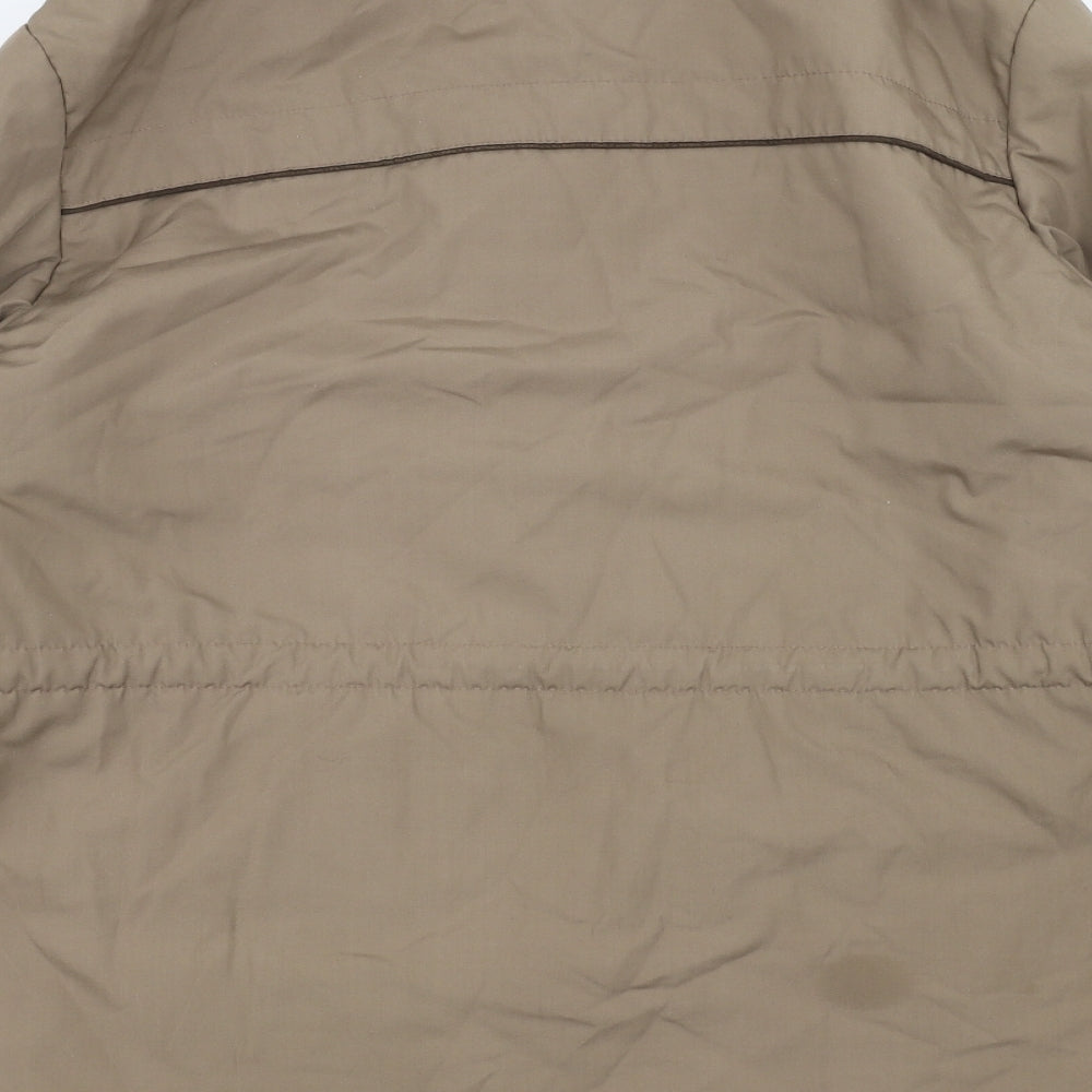 Mens UK Size M stmichael Brown Pea Coat