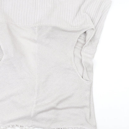 Womens UK Size 16 Topshop White Jacket