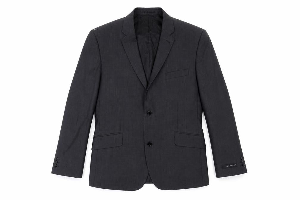 Mens UK Size 36 Tom English Regular Black Suit Jacket