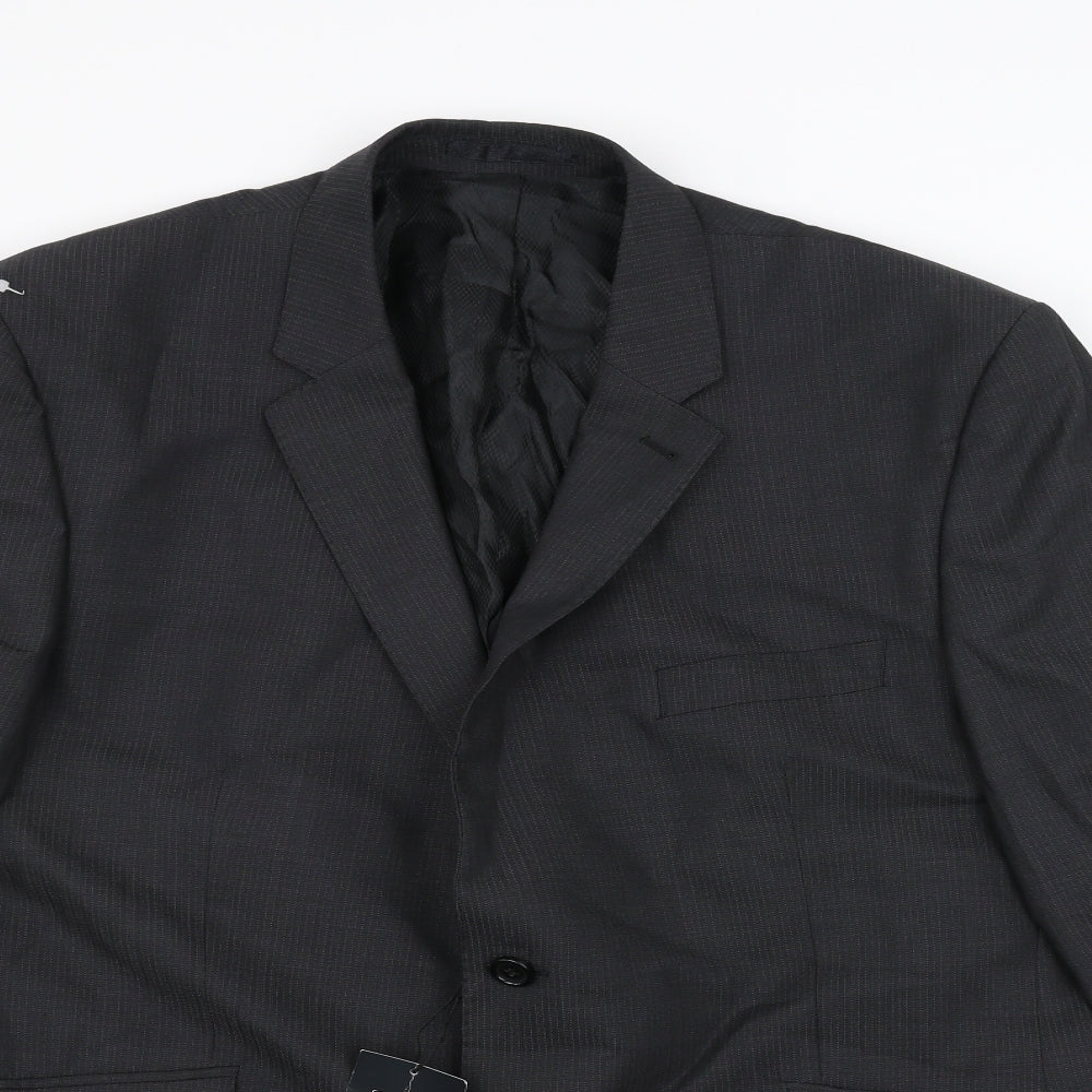 Mens UK Size 36 Tom English Regular Black Suit Jacket