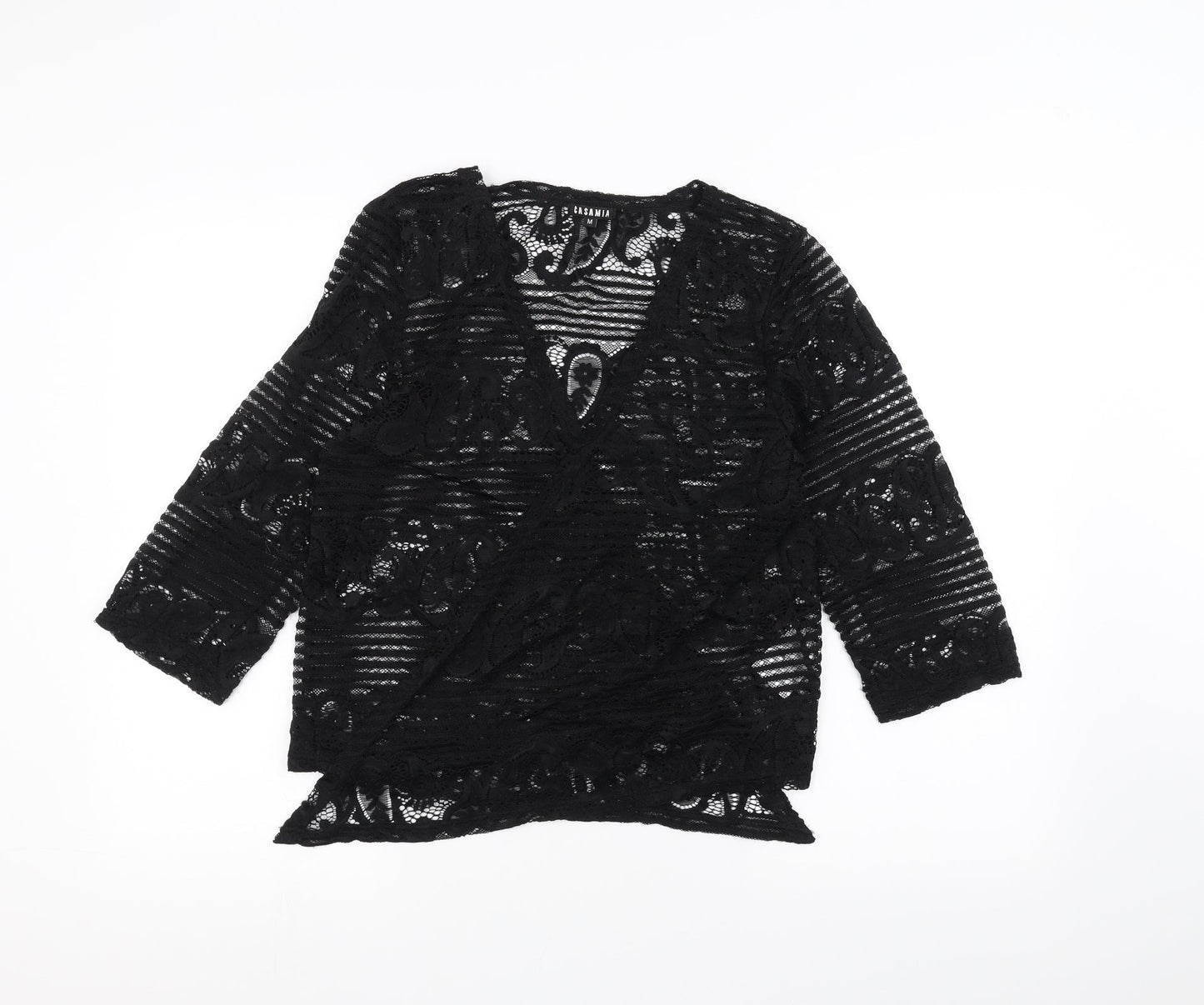 casamia Womens Black   Cardigan Jumper Size M
