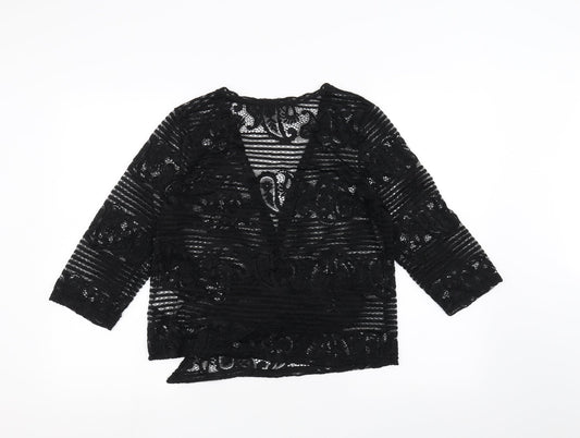 casamia Womens Black   Cardigan Jumper Size M