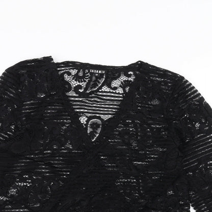 casamia Womens Black   Cardigan Jumper Size M