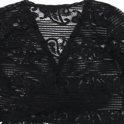 casamia Womens Black   Cardigan Jumper Size M