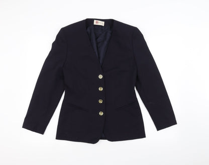 Womens UK Size 6 Bianca Blue Jacket