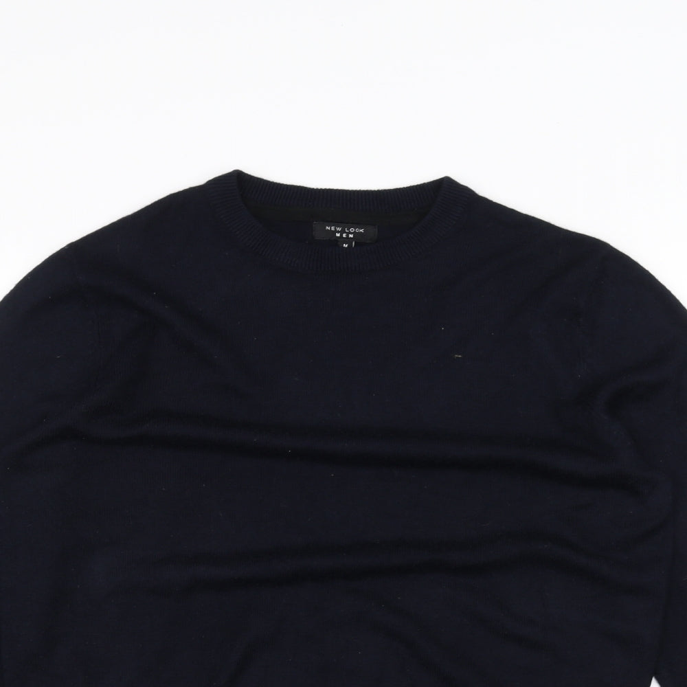 New Look Mens Blue   Pullover Jumper Size M